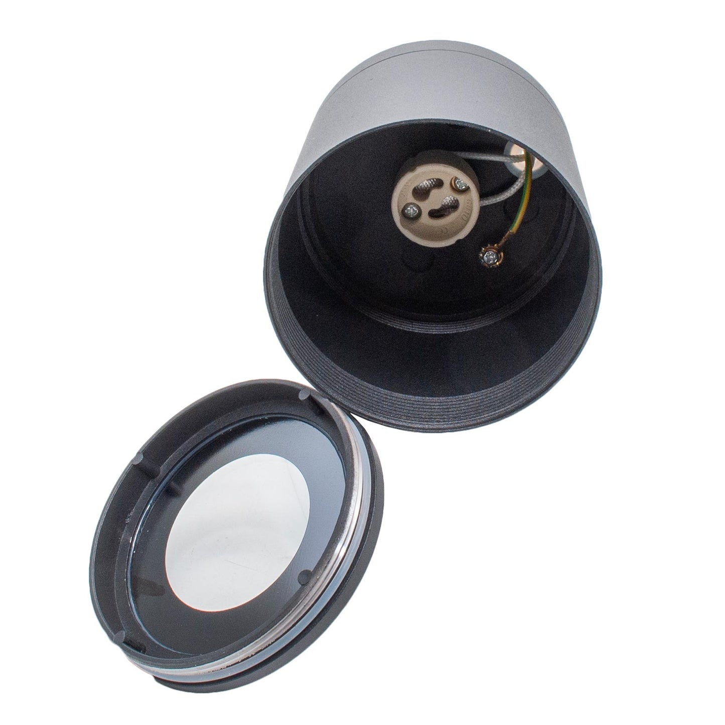 FARETTO SOFFITTO TONDO ATTACCO LED GU10 IP65