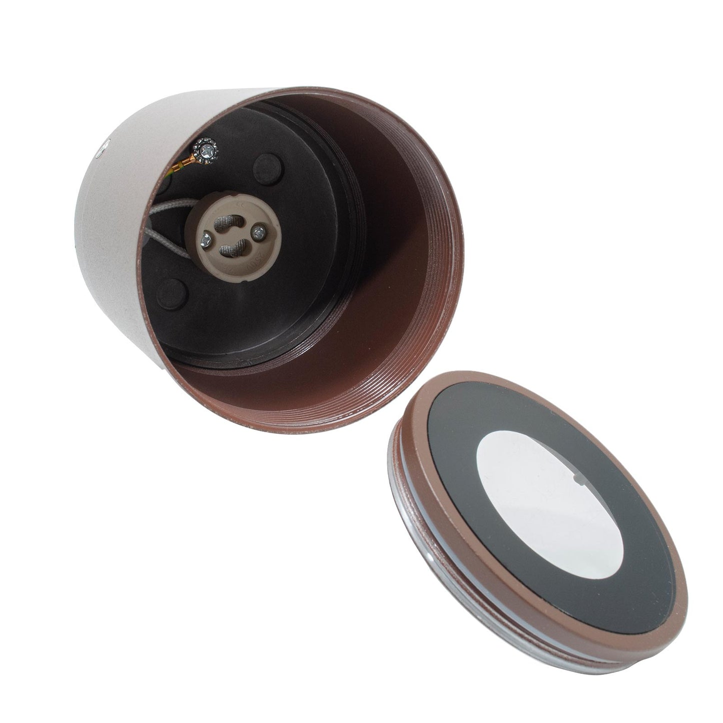 FARETTO SOFFITTO TONDO ATTACCO LED GU10 IP65