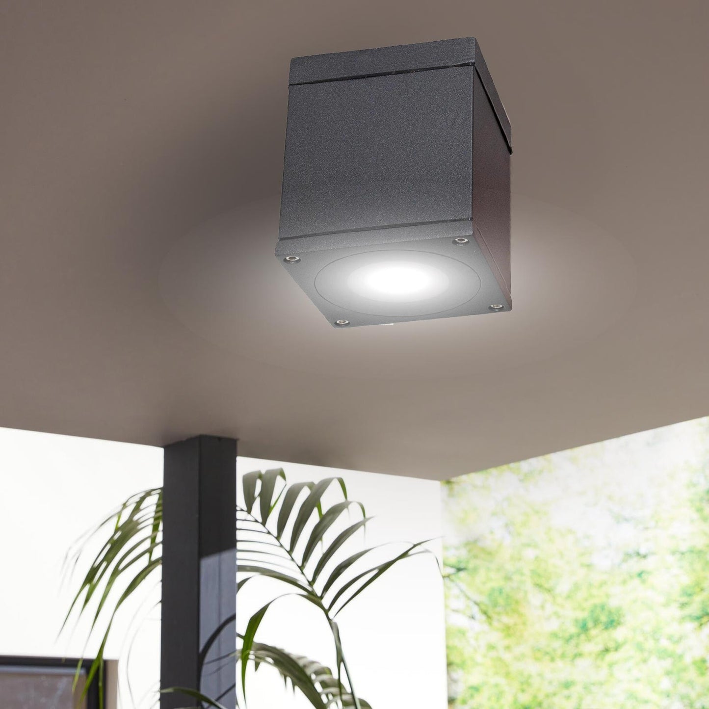 FARETTO SOFFITTO ATTACCO LED GU10 IP65