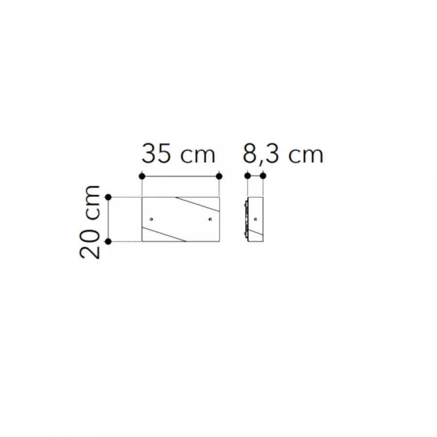 Applique in vetro e foglia oro/argento