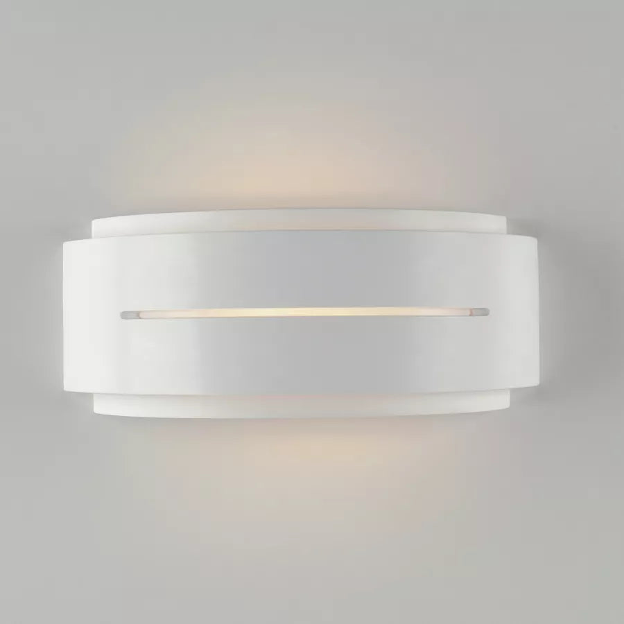 Applique cm in gesso bianco verniciabile