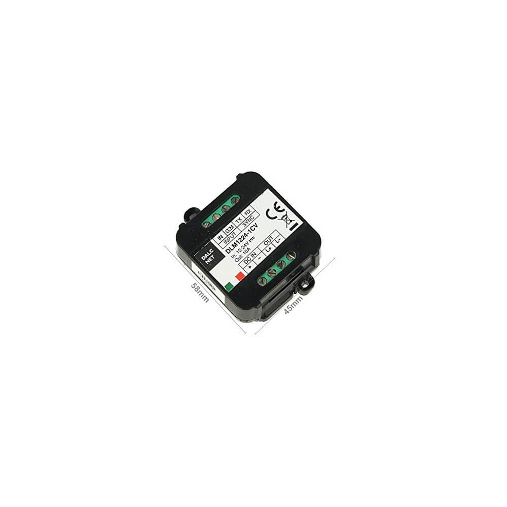 Controller Dimmer Monocanale 12/24Vdc Comandabile da Pulsante