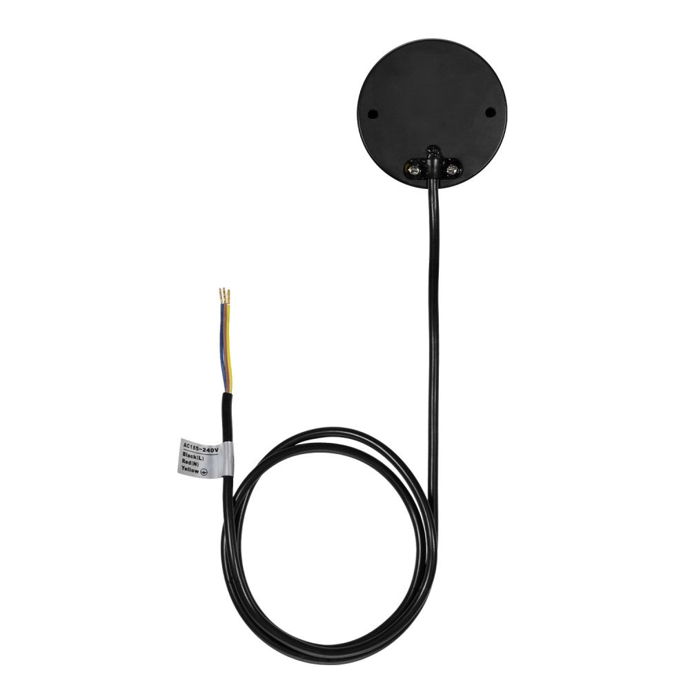 Faretto LED a superficie 5W, IP65, 220V Dimmerabile, Nero - Professional
