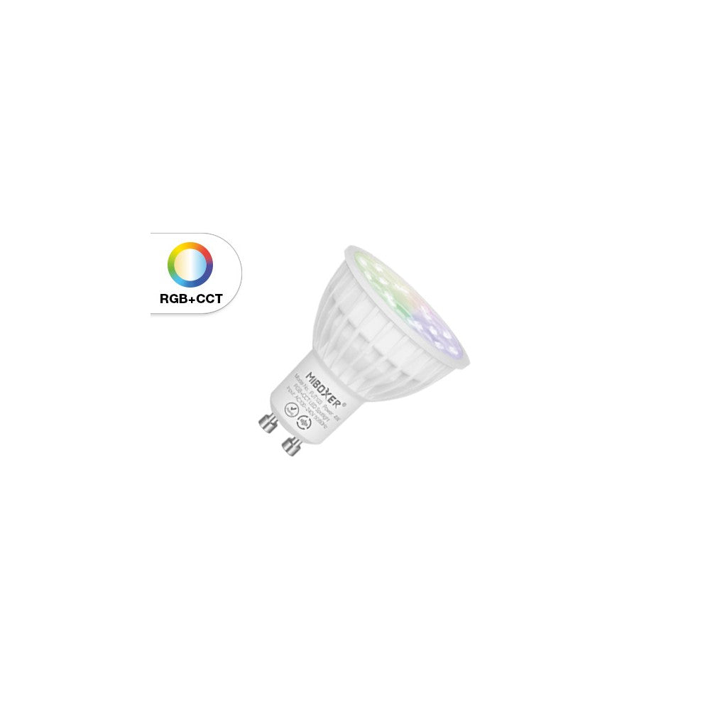 Faretto LED GU10 4W RGB+CCT Dimmerabile