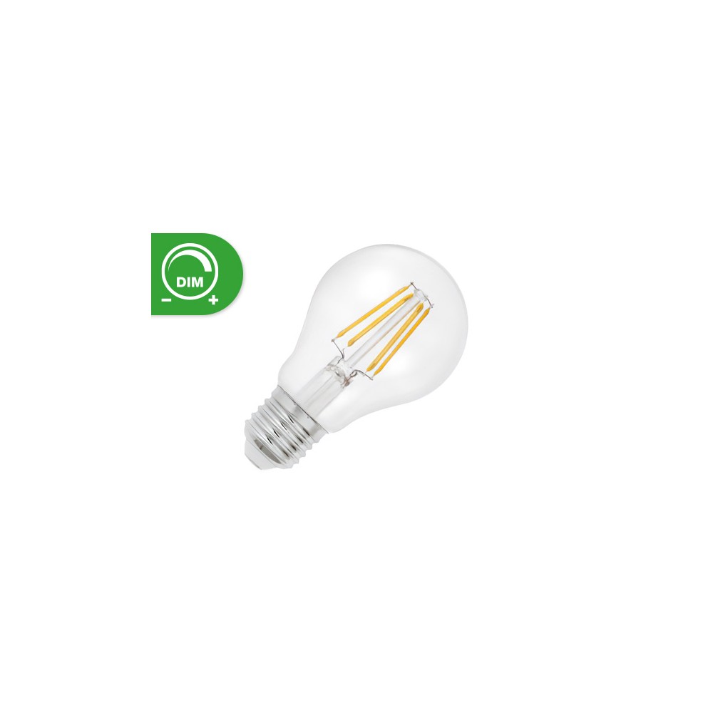 Lampadina LED E27 Filamento 8W 4000K - Dimmerabile