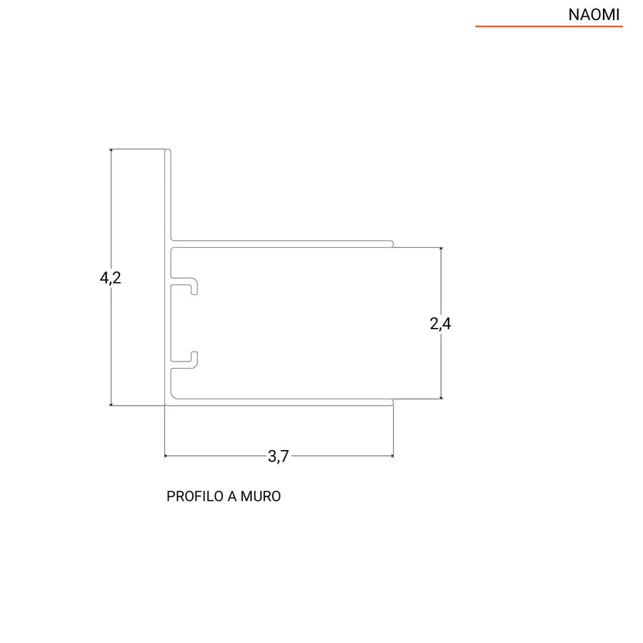 Nicchia doccia 155 cm scorrevole anticalcare con telaio nero