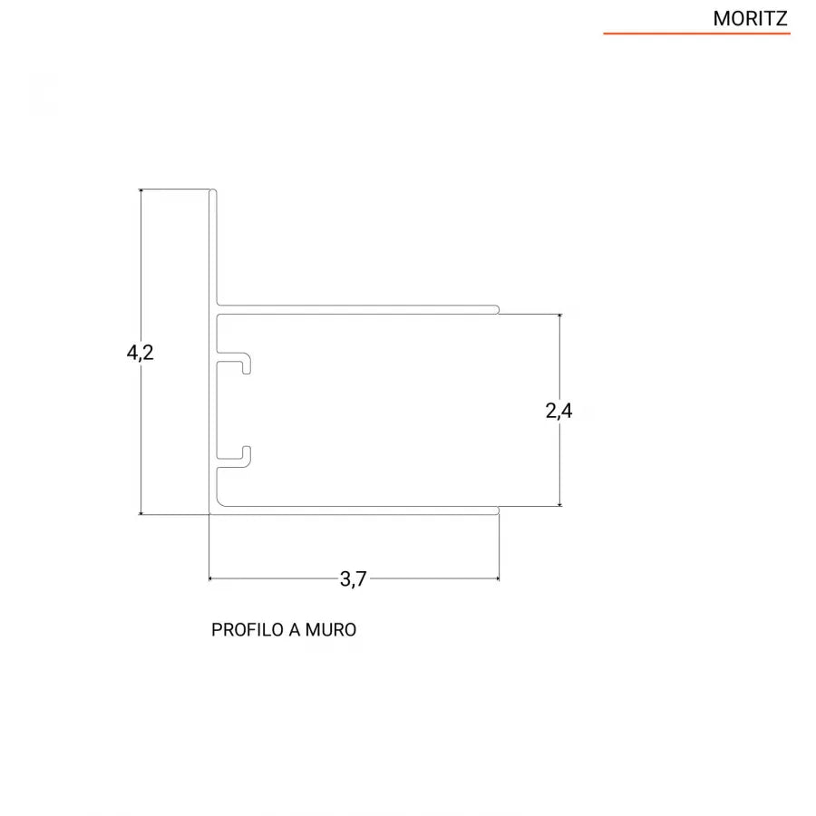 Nicchia doccia 170 cm scorrevole in vetro temperato trasparente anticalcare 195h