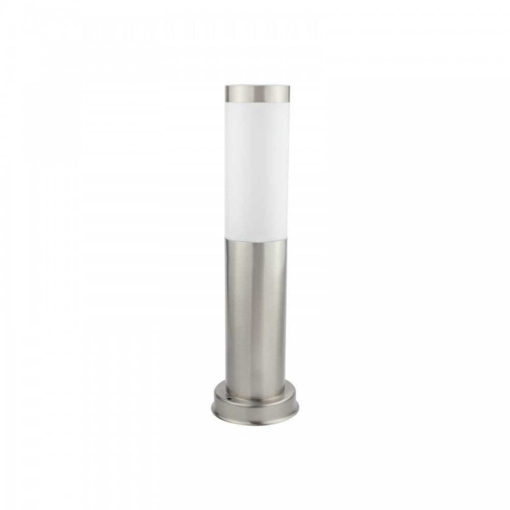 Paletto da Giardino 40cm, acciaio INOX, IK06, IP54, base E27