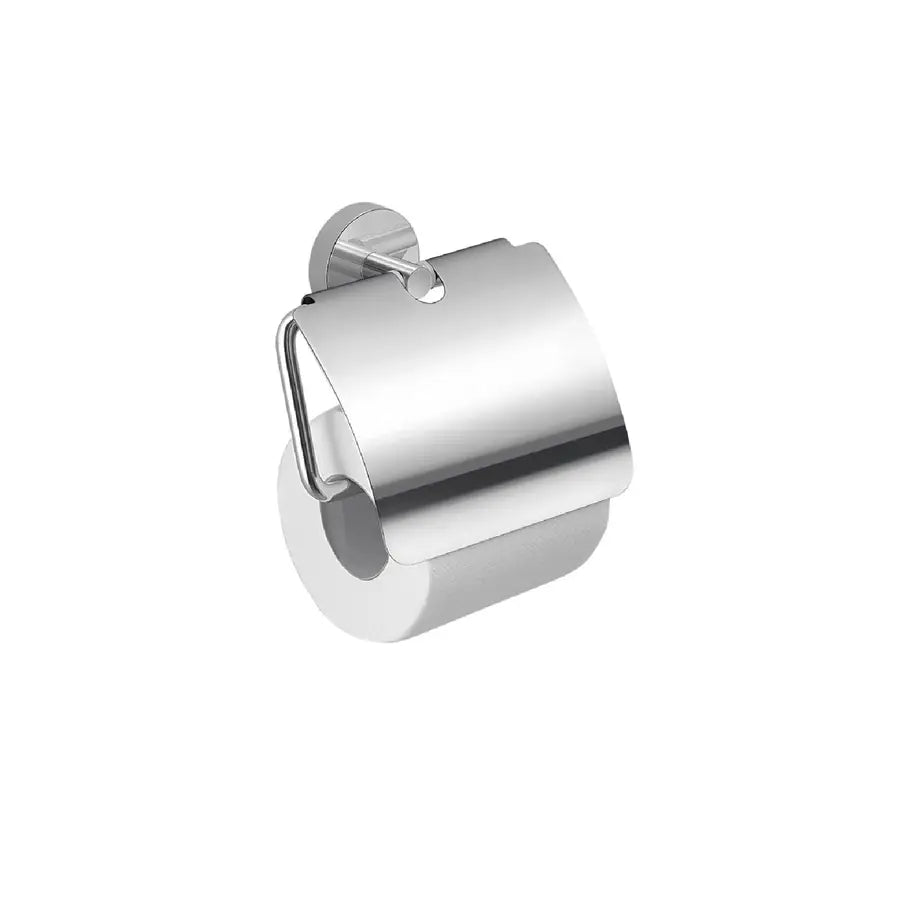Portarotolo coperto cromo - Eros