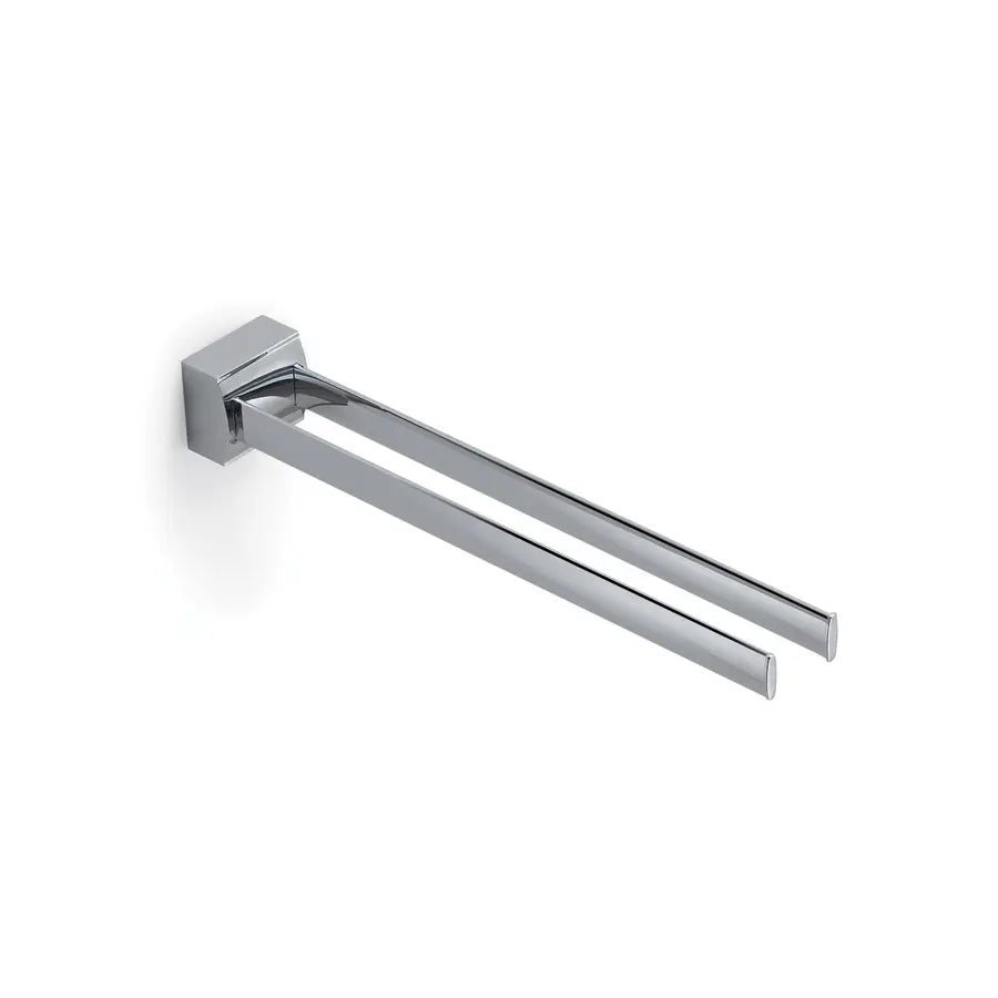 Portasalviette fisso a 2 braccia