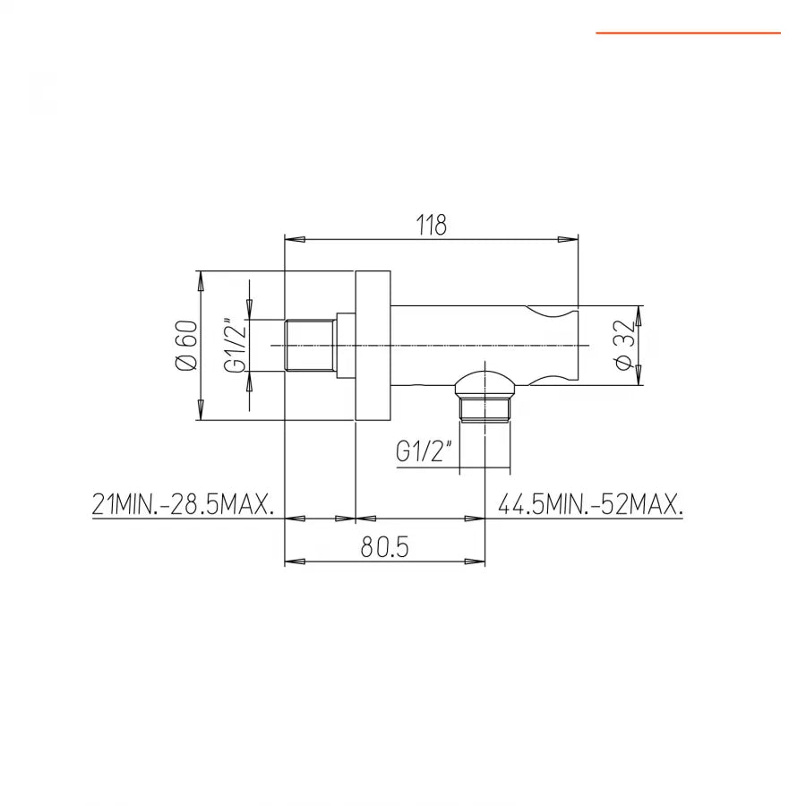 Set doccia incasso 2 vie con braccio 35 + soffione 25 + duplex nero opaco - Gen