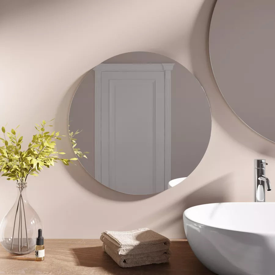 Specchio diametro 50 cm filo lucido