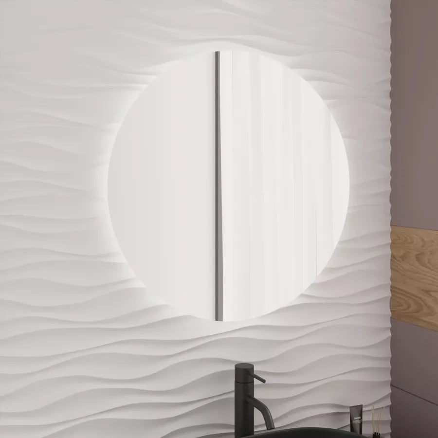 Specchio led Ø70 cm luce naturale retroilluminato