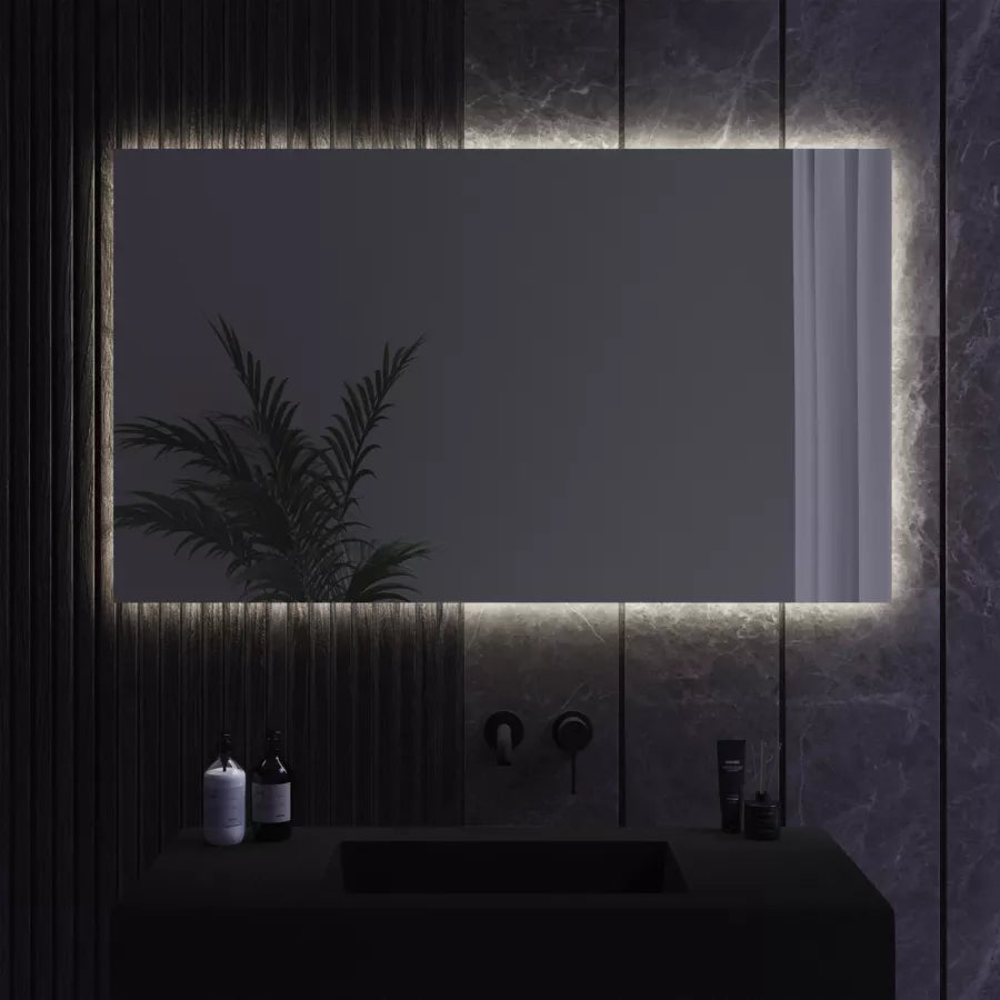 Specchio led 120x70 cm luce naturale retroilluminato e reversibile