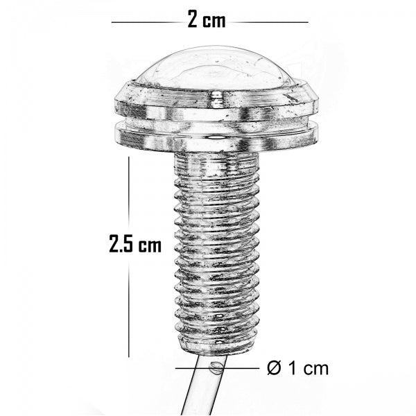 FARETTO SEGNAPASSI LED 3W IP67