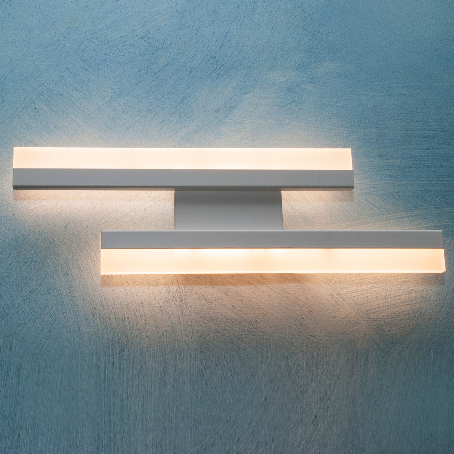 APPLIQUE LAMPADA PARETE MODERNA DOPPIO LED