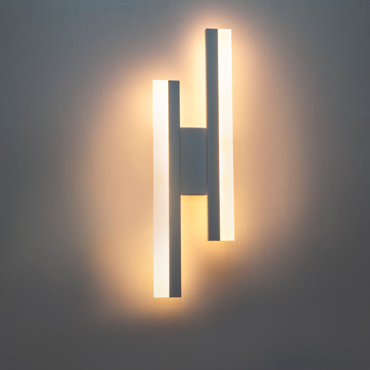 APPLIQUE LAMPADA PARETE MODERNA DOPPIO LED
