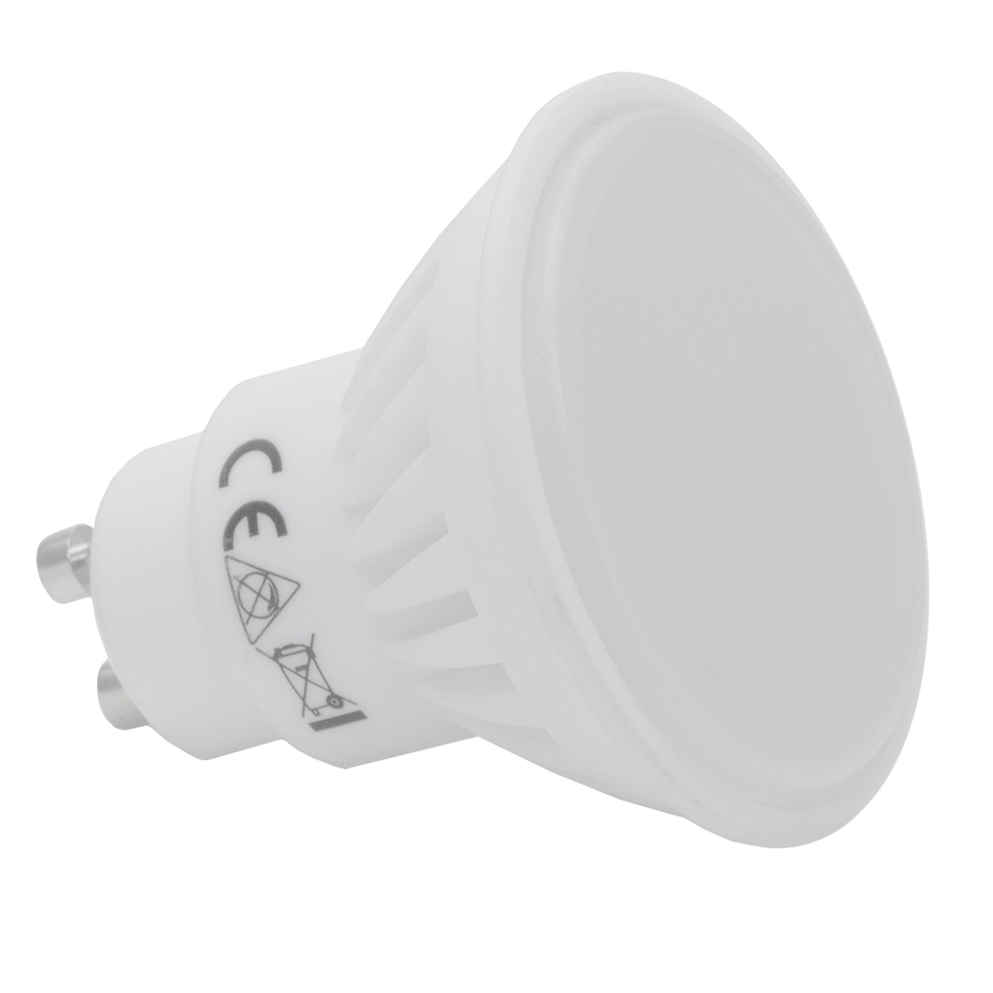 LAMPADINA LED CERAMICA GU10 LAMPADA 10W RESA 100W LUCE DIFFUSA 120 GRADI 854 LUMEN 3000K 4000K 230V