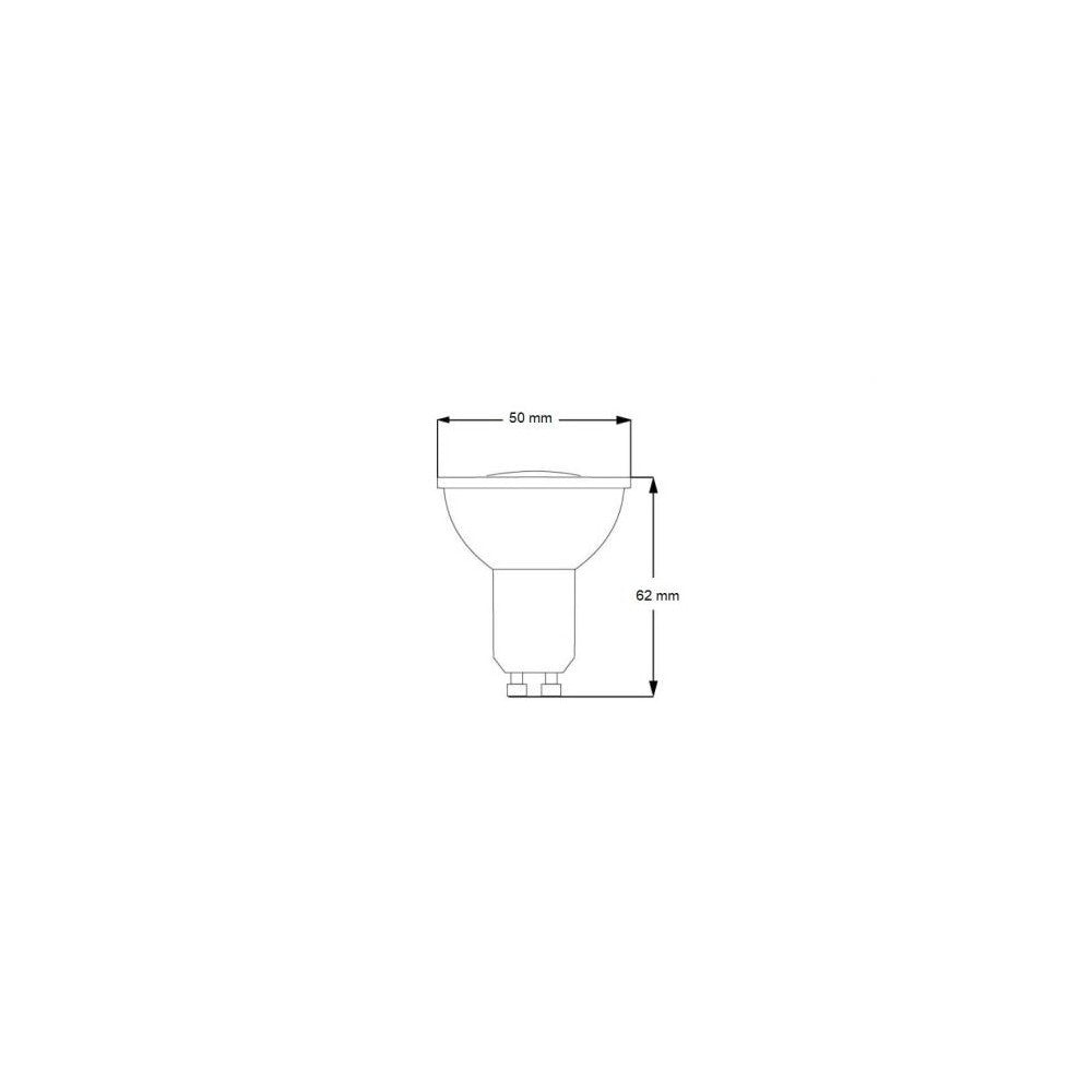 Faretto spot GU10 1,5W - Angolo 120°