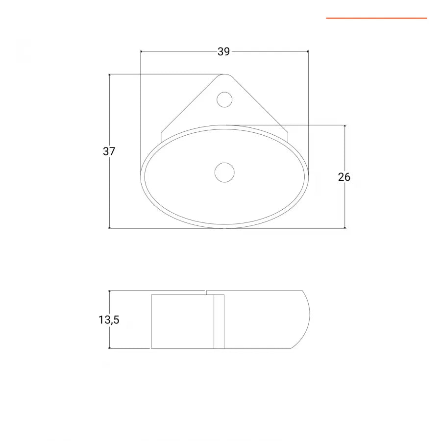 Lavabo sospeso 39x37 in ceramica angolare bianco lucido monoforo