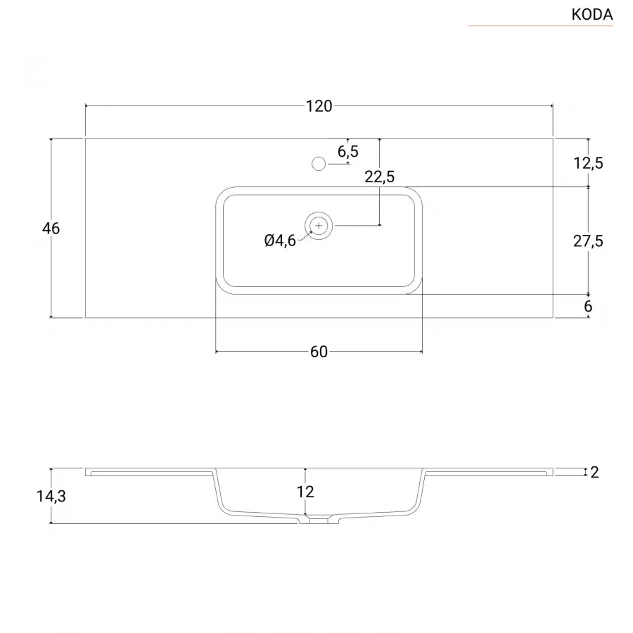 Mobile bagno sospeso 120 cm bianco opaco con specchio