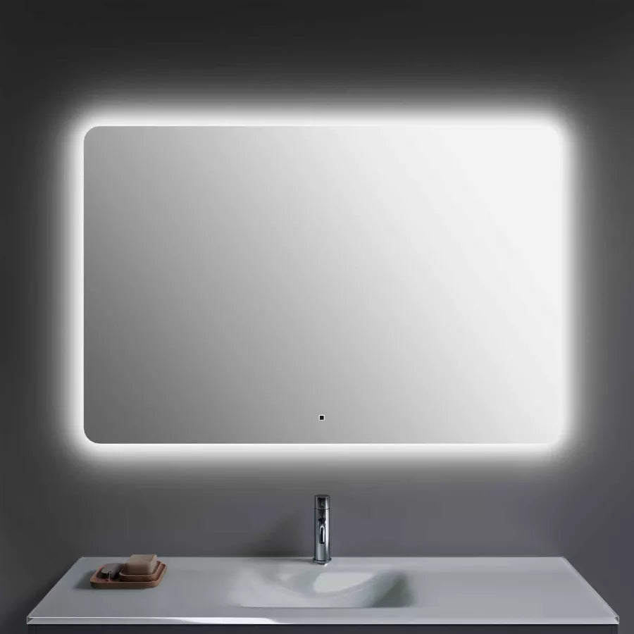 Specchio led 120x80 cm filolucido accensione touch