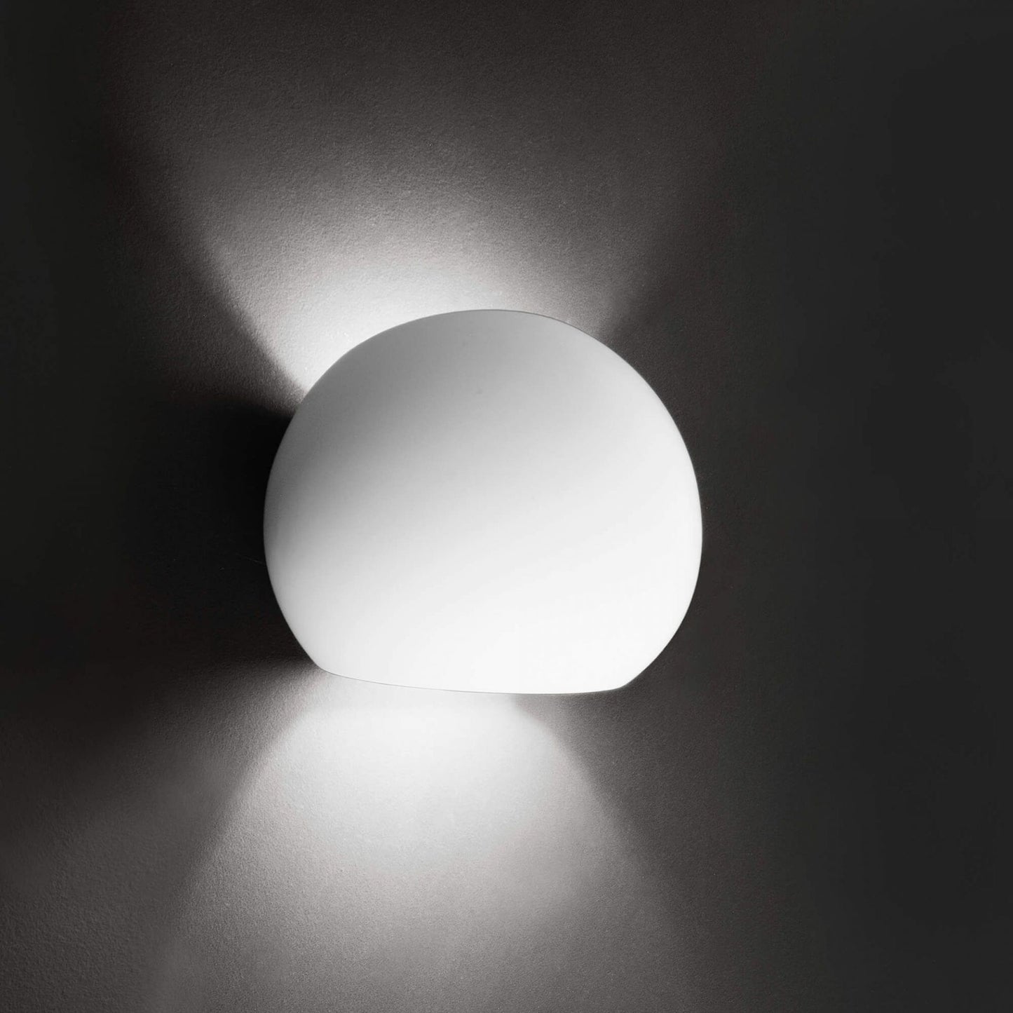 APPLIQUE PARETE GESSO LED  DOPPIA EMISSIONE LUCE